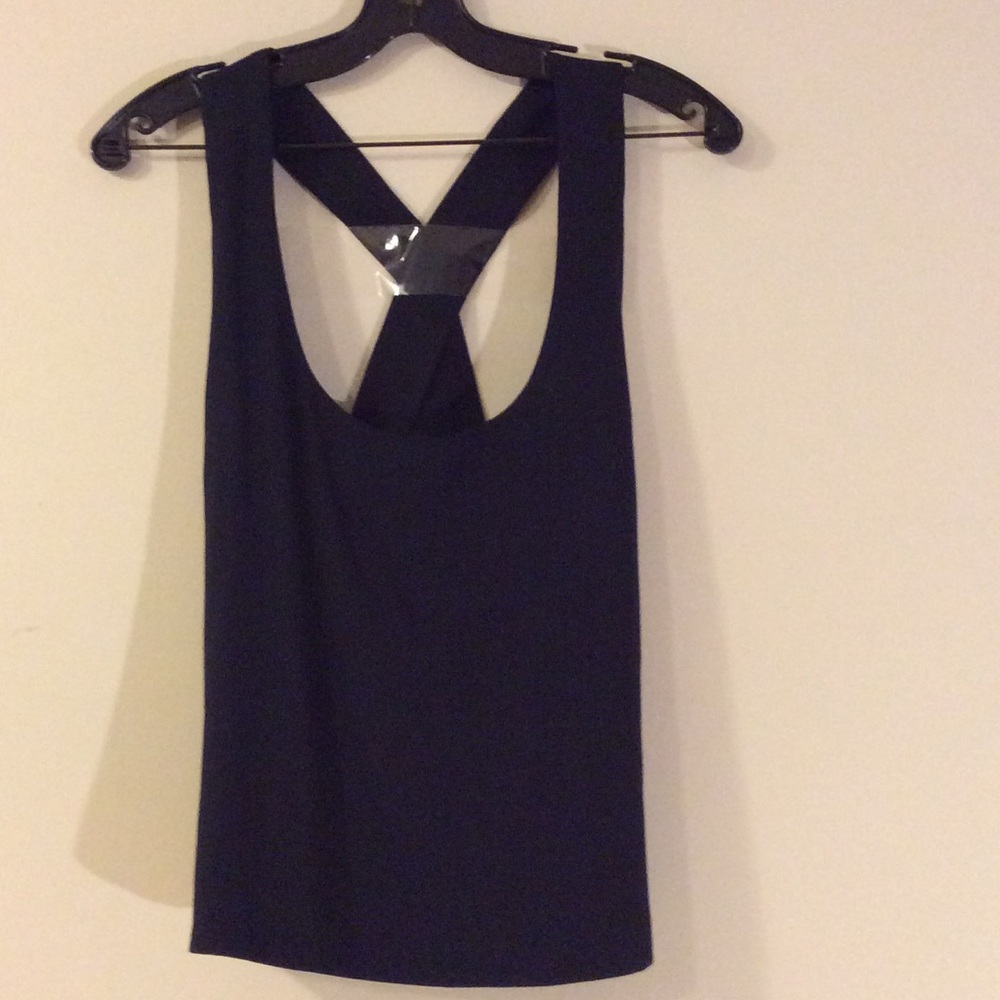 NWOT Ralph Lauren Black Label Crisscross Tank - Picture 1 of 6